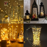 24 Pack Fairy Lights Battery Operated (Included), 7 Ft 20 Led Mini String Lights, Waterproof Silver Wire Firefly Starry