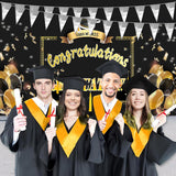 130Ft Silver Glitter Triangle Pennant Banner Flag Metallic Bunting Fabric Garland For Christmas Graduation Wedding Engagement Anniversary Bachelorette Birthday Bridal Shower Valentine'S Party Decor