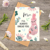 Mothers Day Card For Mom, Funny Mother'S Day Cards From The Cat, Naughty Cat Mothers Day Card (Cat)