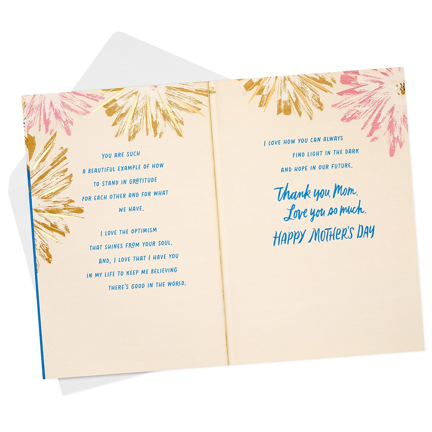 Hallmark Mahogany Mothers Day Card for Mom from Son or Daughter (Claim Your Joy)