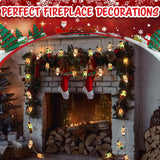 Christmas Decorations Indoor 10Ft 30 Led Nutcracker String Lights Cute Fairy Lights Indoor Outdoor For New Year Party, F