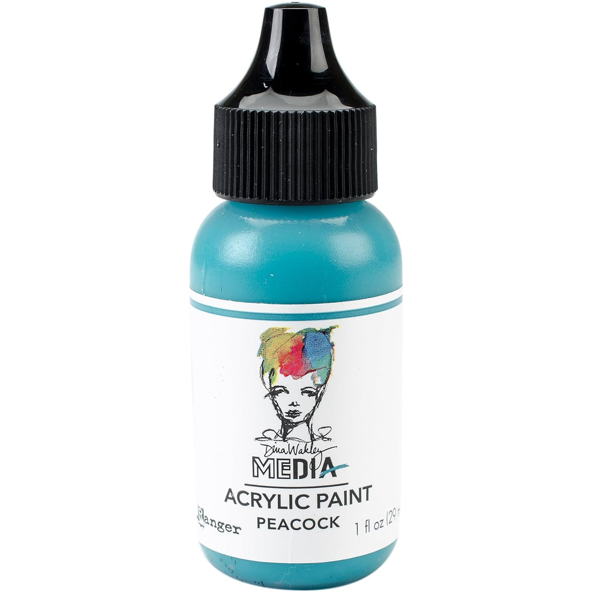 Ranger Peacock Dina Wakley Media Acrylic Paint 1oz
