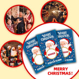 Christmas Scratch Off Cards, 40 Pcs Scratch To Win Game Cards With Sticker, Funny Holiday Party Game Card Christmas Party Games Supplies, A05
