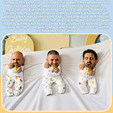 7 Pcs Baby Shower Games Feed Me Baby Shower Games Decor Include 3 Funny Blind Feeding Costume 3 Bib 1 Bed Sheet For Gender Reveal Party Supplies Bridal Party Favors For Gender Reveal Game Decor