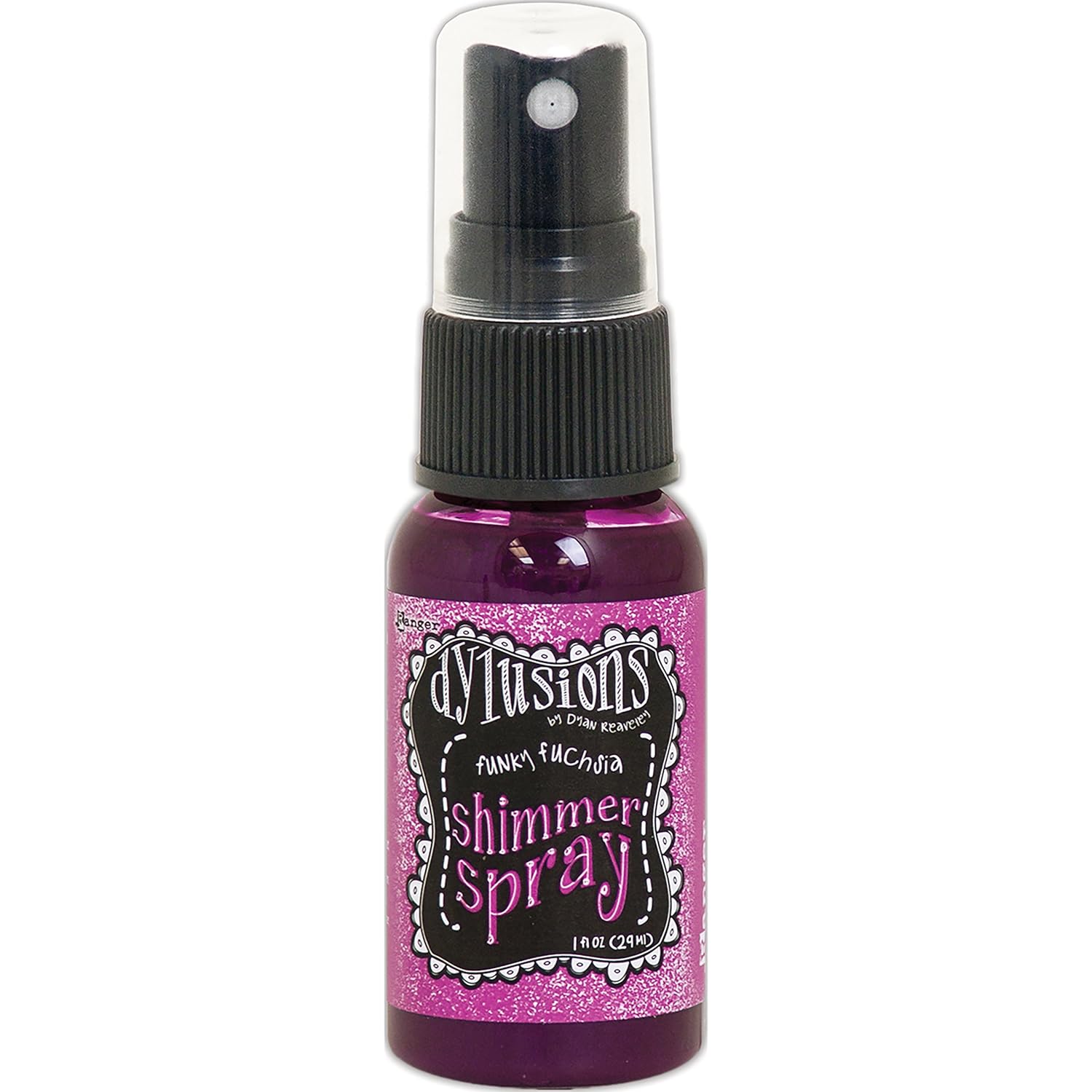 Ranger Funky Fuchsia Dylusions Shimmer Sprays 1oz, Pink