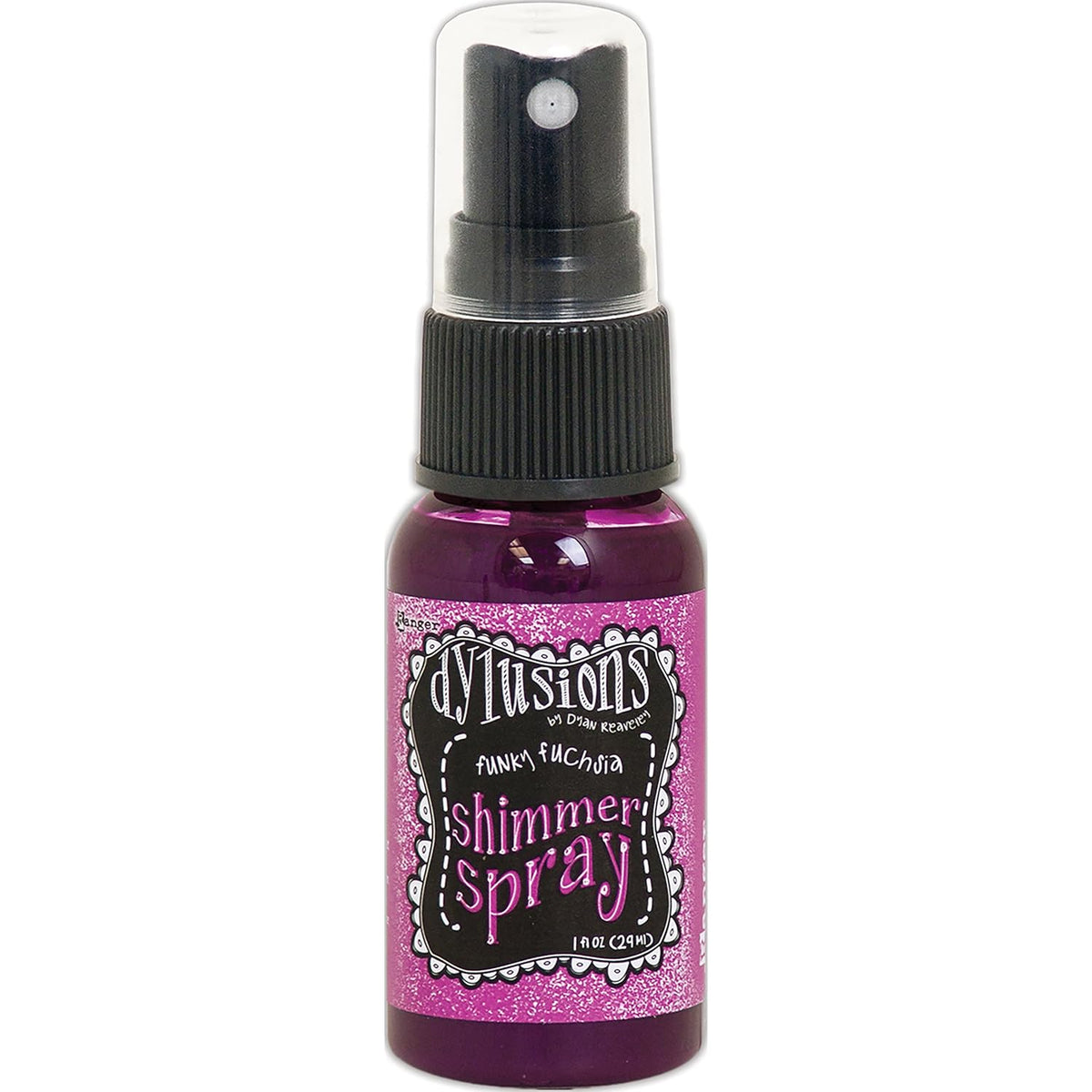 Ranger Funky Fuchsia Dylusions Shimmer Sprays 1oz, Pink