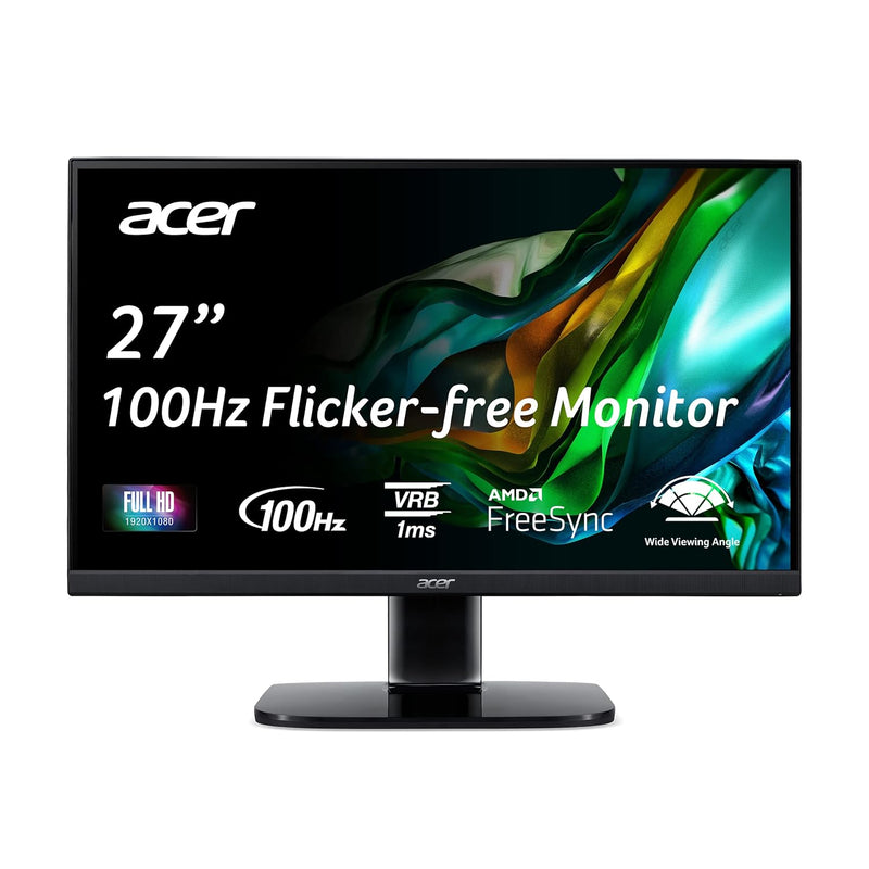 Kb272 Ebi 27" Ips Full Hd (1920 X 1080) Zero-Frame Gaming Office Monitor | Amd