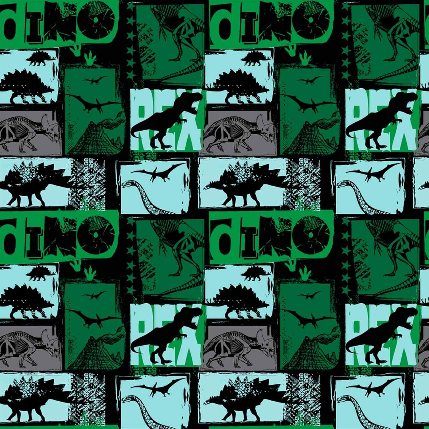 Dinosaur Wrapping Paper Rolls 3 Rolls 17 Inch X 120 Inch Happy Birthday Wrapping Paper Girl Kids Boy Dinosaur Wrap Paper For Dinosaur Party Birthday Wrapping Paper
