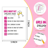 Girls Night Party Game - Ladies Night Pack For Women - Fun Bridal Shower Or Bachelorette Party Games For Adults - 30 Game Cards