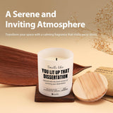 You Lit Up That Dissertation Graduation Gifts Phd Doctorate Degree Doctoral Graduates Phd Students Scented Candle Home Office Jar Candles Lavender Sage Floral Scent Soy Wax Candles 9.5 Oz