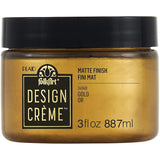 FolkArt 34940 Design Crème Paint, Gold, 3 oz