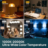 Smart WiFi LED Light Bulbs Compatible with Alexa Apple Home Google