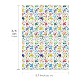 Birthday Wrapping Paper Sheet - 6 Sheets Colorful 16Th Birthday Design Folded Flat For Party, Baby Showers - 19.7 Inch X 27.5 Inch Per Sheet