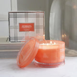 & Co 4-Wick Sparkling Grapefruit Specialty Candle With Gift Box Notes Of Grapefruit, Fresh Lemon, Thyme Sprigs, Vanilla Sugar