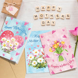 24 Pack Happy Mother'S Day Cards Bulk, Floral Mothers Day Cards With Envelopes And Stickers, Great For Mom, Mother-In-Law, Stepmom, Grandma, Aunt, Godmother, Sister, Friend, Daughter, Etc - 6 X 4 In