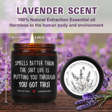 Hard Times, Cancer Care, You Got This Scented Candle Gift For Cancer Patients Her Him Mom Wife Grandma Girlfriend, Funny Get Well, Encouragement, Feel Better, After Surgery, Cheer Up Candle Gifts-36