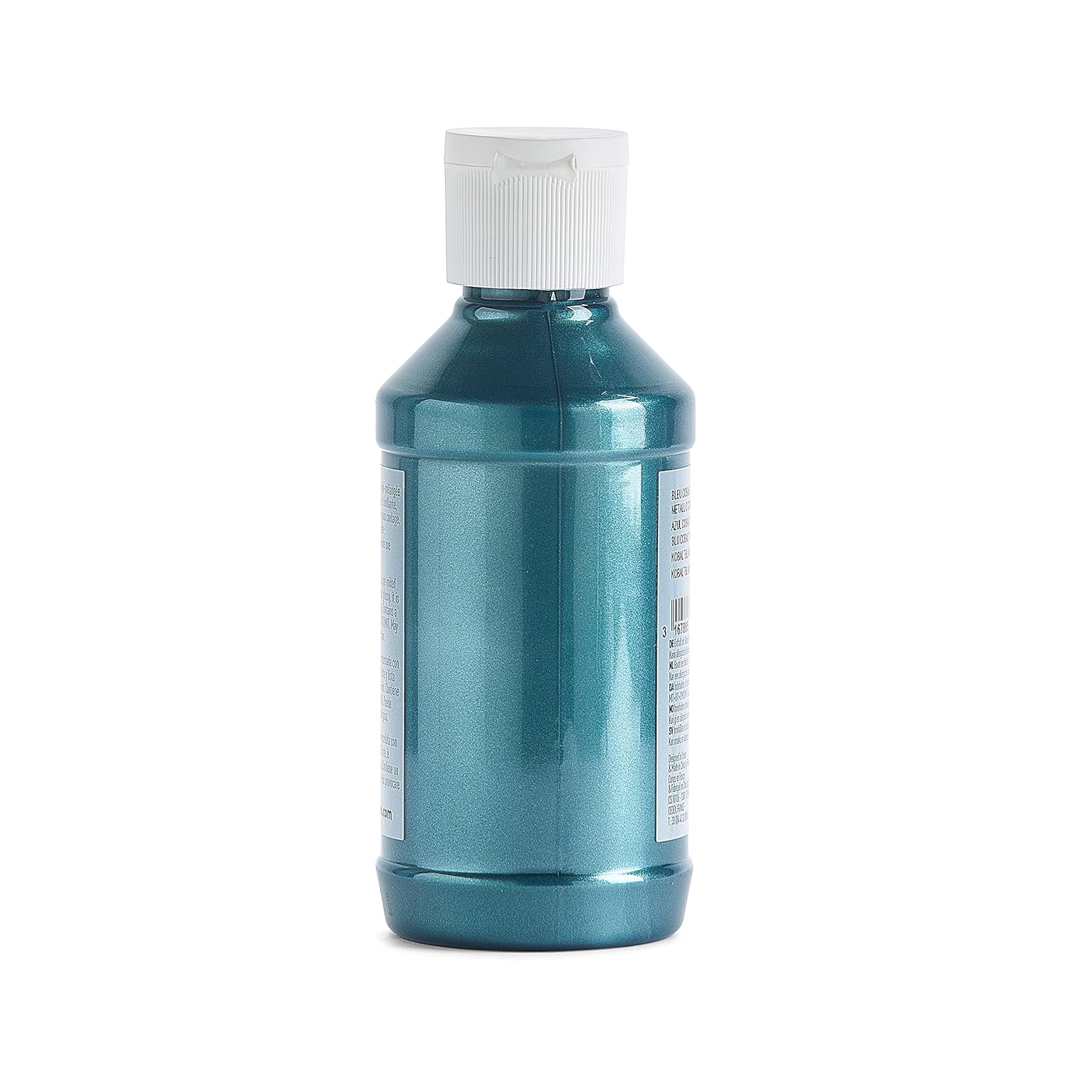 Pebeo Pouring Experiences - Ready-to-Use Premixed Acrylic Paint - Ideal for Fluid Art, 118 ml, Cobalt Blue Metallic