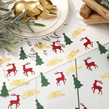 Merry Christmas Confetti Xmas Tree Elk Mixed Table Confetti Sprinkles For Christmas Party Crafts Diy Decoration, 300Pcs
