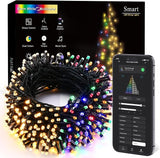 Smart Christmas Mini String Lights 98 ft 300 LED RGB Color Changing