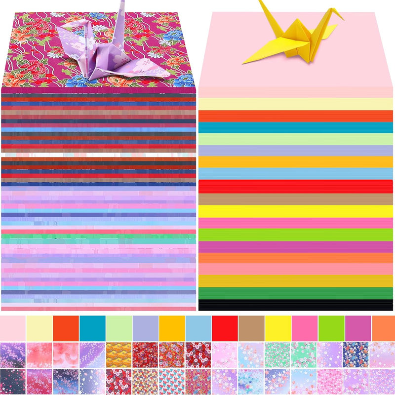 1360 Sheets Origami Paper Kit 20 Colors 6 X 6 Inch Colorful Folding Paper Japa