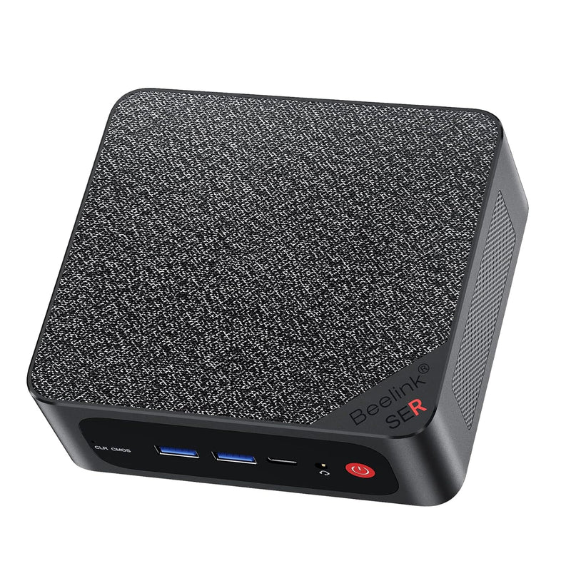 Beelink SER5 MAX Mini PC, AMD Ryzen 7 5800H(7nm, 8C/16T) up to 4.4GHz, Mini Co