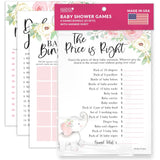 40 Elephant Baby Shower Games For Girl-Baby Shower Bingo Game Girl, Guess Who Mommy Or Daddy Baby Shower Game, The Price Is Right Baby Shower Game, Funny Baby Shower Games Dad Jokes