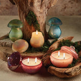 Scented Candles Honey Mushroom-Shaped Candle, 3.5" Dia X 4.75" H, Nirvana