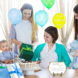 Golden Diaper Party Game Set, 50 Pcs Diaper Raffle Tickets, 1 Wooden Sign & 1 Iron Stand, Gender Neutral Baby Shower Game Kit For Boys & Girl, Newborn Baby, Party Favor & Supplies - A01