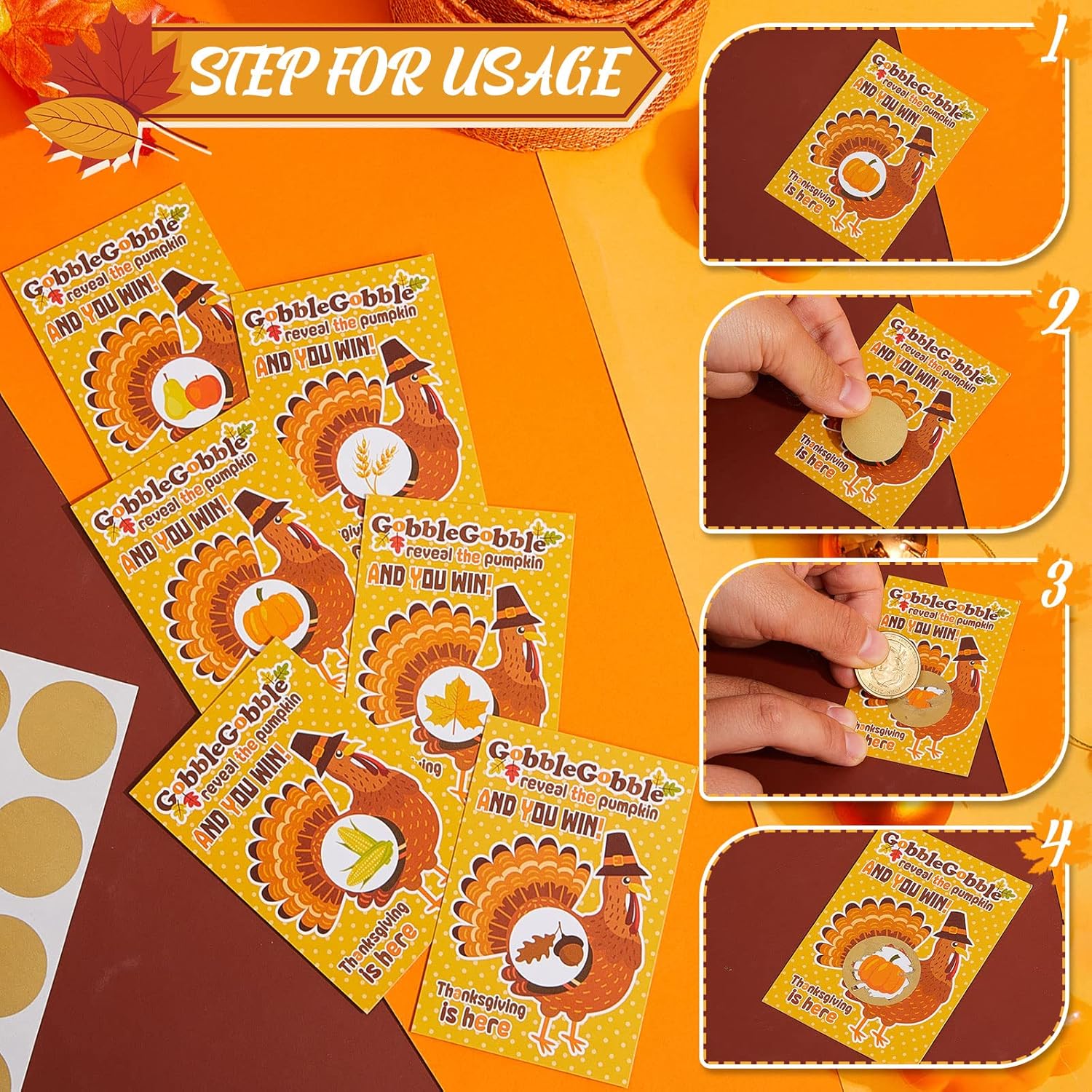 60 Set Happy Thanksgiving Scratch Off Game Cards Thanksgiving Turkey Fall Festival Party Game Activities For Adults 10 Winners 50 Loser Card Designs For Family Group Fun Dinner Activities