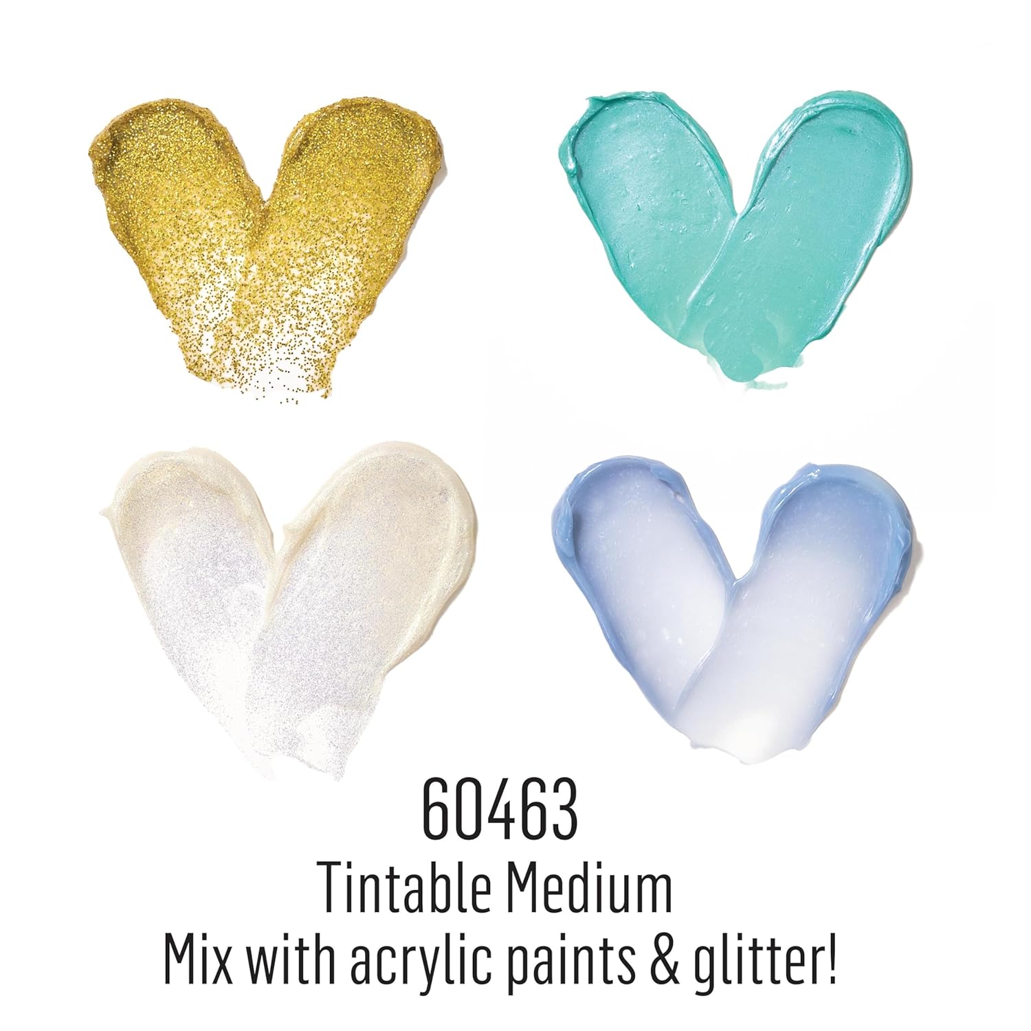 FolkArt Super Thick Acrylic Paint with a Textured Finish, Tintable Medium, 4 oz