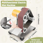 Multifunctional Electric Jewelry Making Machine, 7-Adjustable Speed Jewelry Repair Sander Polisher Jewelry Making Supplies Kit - For Ring, Bead, Copper, Silver, Wood, Resin, Gemstone, Crafts