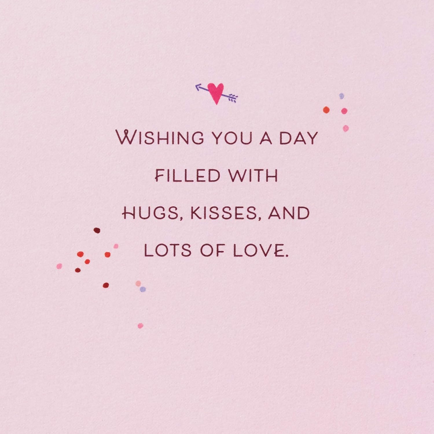 Hallmark Signature Anniversary Card (Day Filled with Love) for Romantic Birthday, Love, Valentine's Day