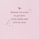 Hallmark Signature Anniversary Card (Day Filled with Love) for Romantic Birthday, Love, Valentine's Day