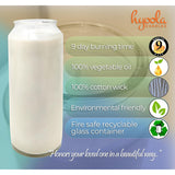 9 Day White Prayer Candle In Glass Jar- 3 Pack - Memory Candle For Religious, Memorial, Vigil And Emergency - 100% Vegetable Oil Wax