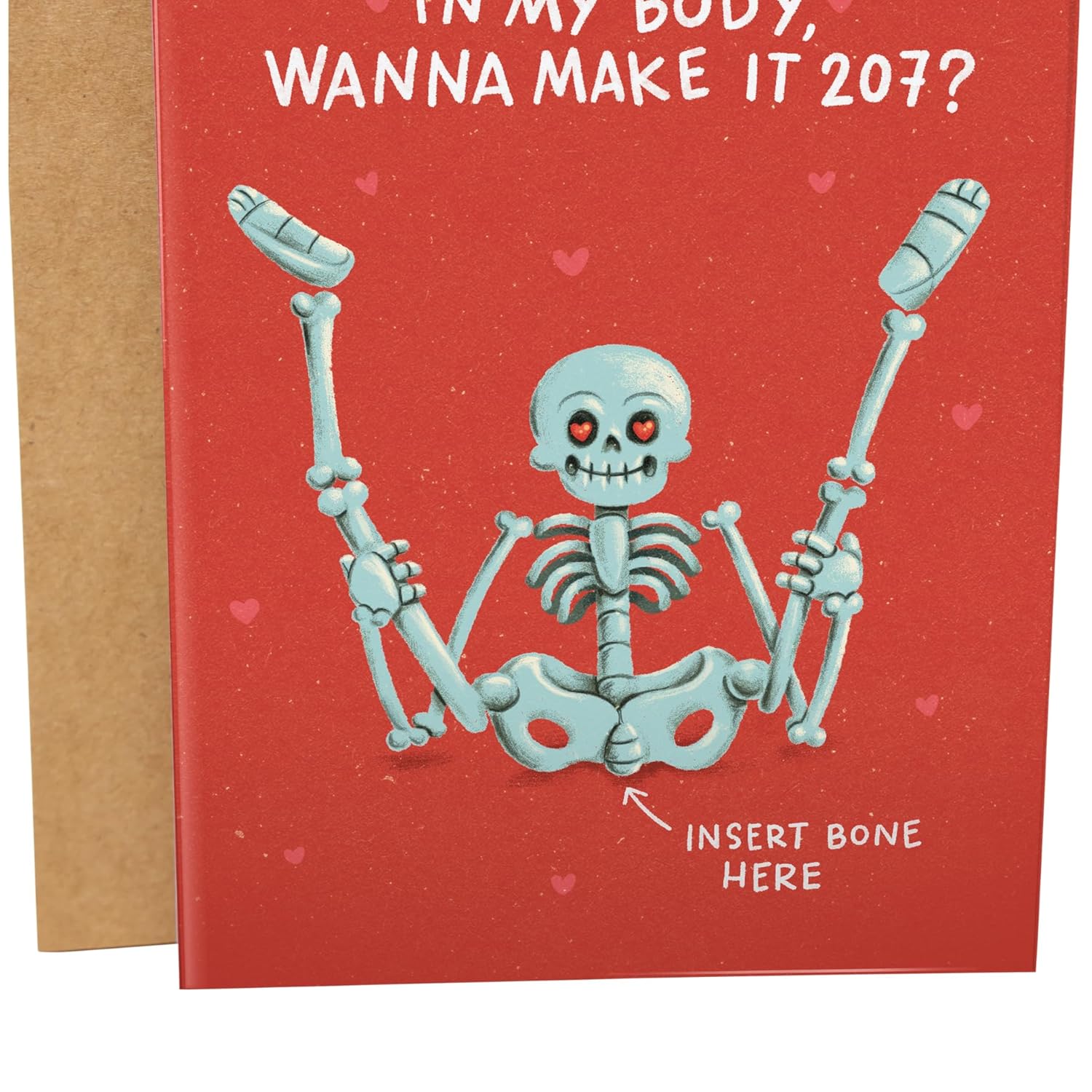 Funny Valentine'S Day Card - Naughty & Spicy - Perfect For Him & Her - Anniversary, Birthday, Or Valentine'S Day - 5X7 Inches