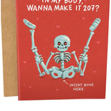 Funny Valentine'S Day Card - Naughty & Spicy - Perfect For Him & Her - Anniversary, Birthday, Or Valentine'S Day - 5X7 Inches