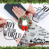3 Pcs Nativity Scene Wall Decor Stickers Christmas Bible Quotes Christian Vinyl Wall Decal Set Jesus Is The Reason For The Season Bible Verse Wall Decals Joy To The World Wall Stickers For Home
