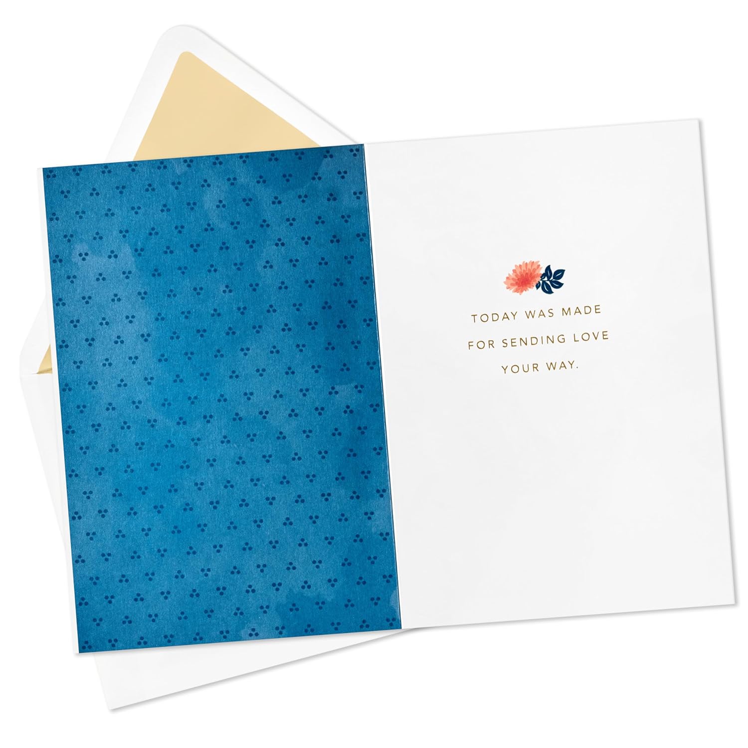 Hallmark Signature Mother's Day Card (Sending Love Your Way) for Sister, Friend, Aunt, Coworker