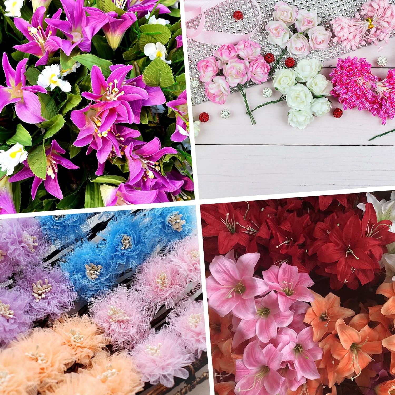 1080 Pack Double Heads Flower Stamen-1Mm Artificial Flower Stamen Pistil Matt Pearl Floral Stamen, Apply To Diy Cake Craft/Christmas Card/Wedding Home Decor(White)