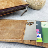 Happy 25Th Anniversary Wedding Card Gifts For Him Husband, 25 Year Anniversary Cards Gift For Men, Engraved Metal Wallet Insert Anniversary Presents