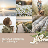 Yankee Candle Seaside Woods Scented, Signature 13oz Medium Jar 2-Wick Candle, Over 35 Hours of Burn Time