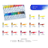 Professional Watercolor Set 24 Extra Fine Artist Grade 10Ml Tubes, Vibrant & Lightfast Colors, Premium Art Supplies For Artists & Hobbyists By Nevskaya Palitra