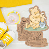 30Pcs Winnie Baby Shower Games-Pooh Baby Shower Party Games-Bear Baby Shower Decorations-Gifts For Mommy To Be-Baby Shower Advice Cards