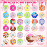 Valentines Day Cards For Kids School, 30 Pack Valentines Day Cards With Donut Fidget Spinners, Valentines Day Gifts For Kids Classroom Exchange, Prize, Valentine'S Party Favors For Boys Girls