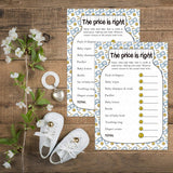 The Price Is Right Baby Shower Game Ideas, 50 Cards Fun Baby Shower Game For Boys, Girls, Fun Party Activities Card For Couples Decorations Supplies.