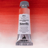 MaimeriBlu 12ml Single-Pigment Watercolor Paint - Permanent Red Light PR168 Professional Watercolor Paint - Lightfast and Transparent Watercolor Paint Tube for Artists