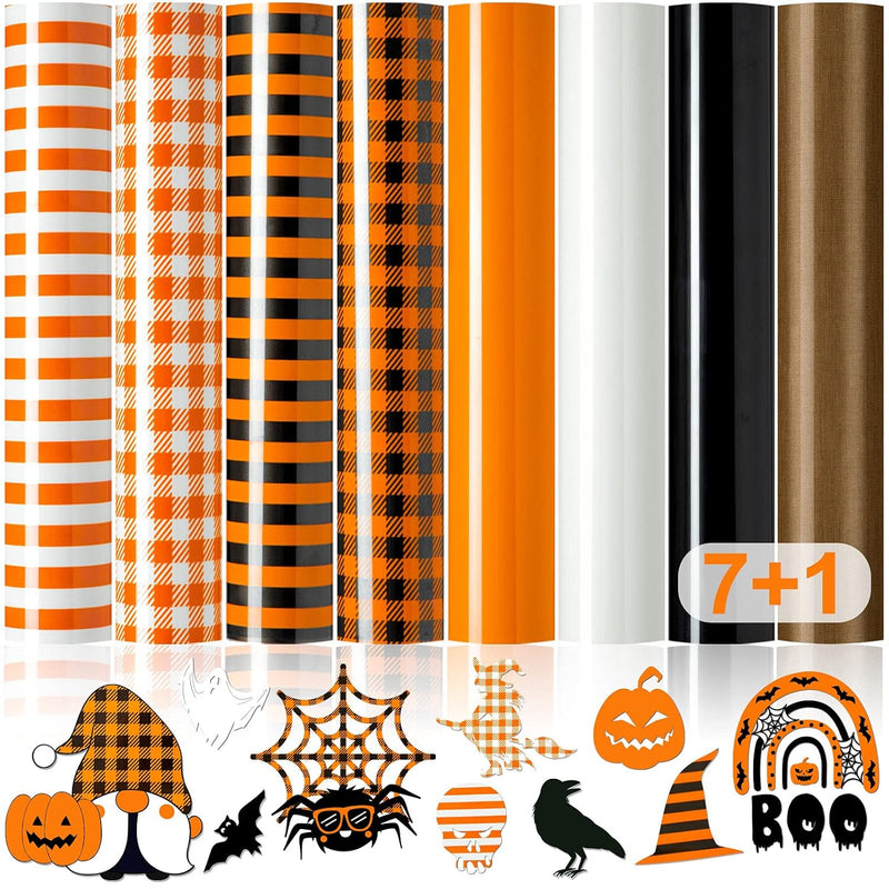 Orange Htv Heat Transfer Vinyl, Iron On Vinyl For Cricut Halloween, Buffalo Pl