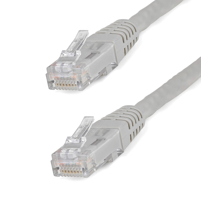 3Ft Cat6 Ethernet Cable - Gray Cat 6 Gigabit Ethernet Wire -650Mhz 100W Poe++