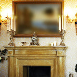 32 Pcs Flameless Taper Candles With Remote Timer, 11 Inches Flickering Taper Candles Battery Operated, Ivory Plastic Long Led Candlesticks For Wedding Christmas Home Party Decor