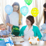 Autumn Diaper Party Game Set,Pumpkin,50 Pcs Diaper Raffle Tickets, 1 Wooden Sign & 1 Iron Stand, Gender Neutral Baby Shower Game Kit For Boys & Girl, Newborn Baby, Party Favor & Supplies - B03